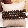 Bronzite bead bracelet AA quality 8 mm