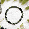 Diopside bead bracelet 6 mm