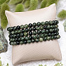 Diopside bead bracelet 6 mm