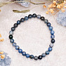 Dumortierite bead bracelet 6 mm