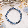 Dumortierite bead bracelet 8 mm