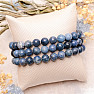 Dumortierite bead bracelet 8 mm