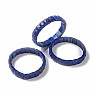 Lapis Lazuli cut plate bracelet