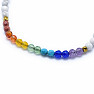 Howlit white chakra bracelet standing