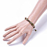 Unakit bracelet chopped with Tibetan style beads