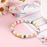 Fashionable bracelet made of heishi beads