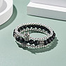 Set of three Queen fashion bracelets