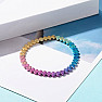 Hematite bracelet titanium aura Hearts