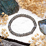 Labradorite rondelle bracelet A quality 6 mm