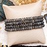 Labradorite rondelle bracelet A quality 6 mm