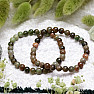 Green opal bead bracelet 6 mm