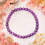 Phosphosiderite bead bracelet 6 mm