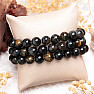Hawk's eye bead bracelet 10 mm