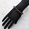 Bull's eye bracelet with extra beads