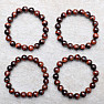 Bull's eye bracelet with extra beads