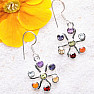 Sun Chakra Earrings Ag 925