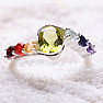 Chakra ring Energy of life silver Ag 925