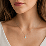Silver pendant with Ethiopian opal