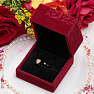 Ring for the witch Pink heart