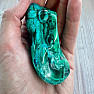 Chrysocolla with malachite polished Congo 7