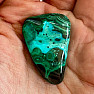 Chrysocolla with malachite drummed Congo 1