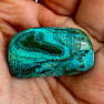 Chrysocolla with malachite drummed Congo 2
