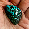 Chrysocolla with malachite drummed Congo 3