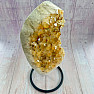 Citrine druze on stand 13