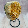 Citrine druze on stand 14