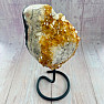 Citrine druze on stand 15