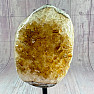 Citrine druze on stand 16
