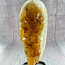 Citrine druze on stand 17