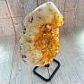 Citrine druze on stand 4