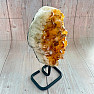 Citrine druze on stand 5
