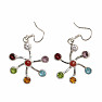 Chakra earrings Sun Ag 925 limited edition L6651