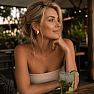 Red Hearts Stainless Steel Earrings