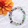 Fluorite chopped bracelet
