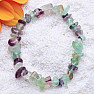 Fluorite chopped bracelet