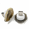 Agate USB lamp natural