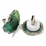 Agate USB lamp green