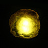 Agate USB lamp yellow