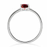 Garnet cut ring silver Ag 925 RBC309