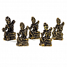 Feng Shui statuette of the goddess Green Tara brass miniature