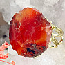 Ring for a witch made of carnelian Flame of Birth