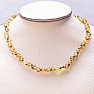 Baroque amber beads for children extra polished green