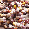 Jasper Mokait bracelet made of oval stones
