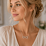 Silver necklace SILVER INFINITY
