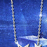 Silver rhodium-plated Silver Stars necklace