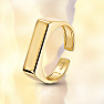 Women's silver gold-plated ring Grace Ag 925