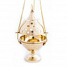 Avallé hanging brass incense burner